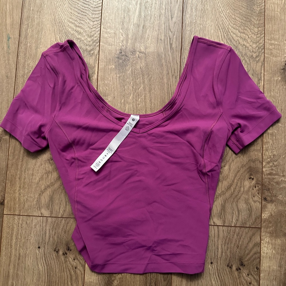 Lululemon align tee shirt, barely worn